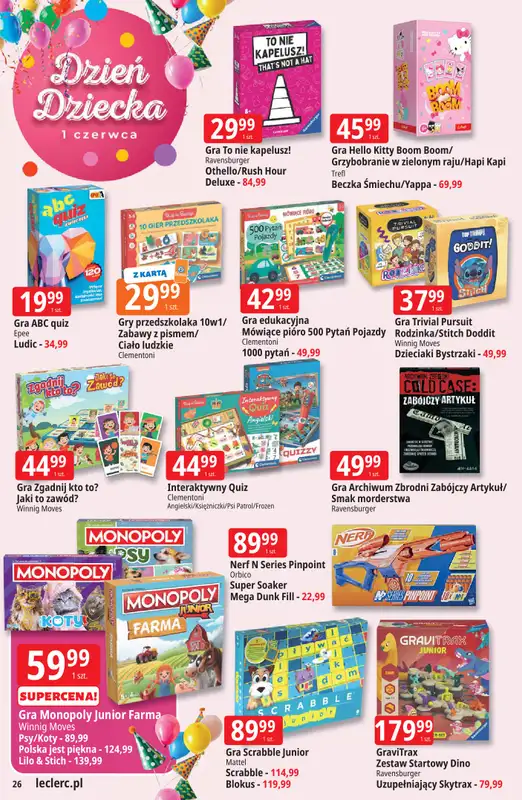 Leclerc - gazetka promocyjna Oferta Leclerc | Katalog Top Marki od wtorku 19.05 do soboty 30.05 - strona 26