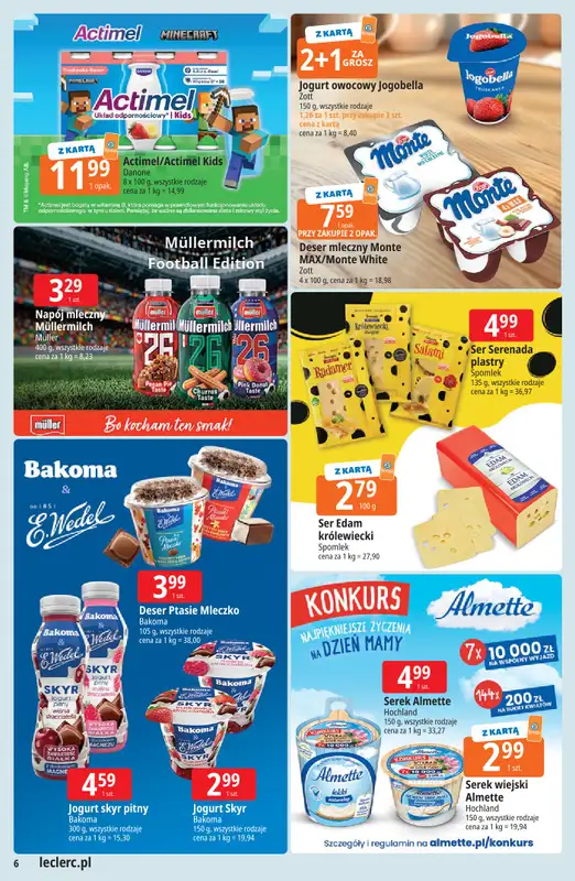 Leclerc - gazetka promocyjna Oferta Leclerc | Katalog Top Marki od wtorku 19.05 do soboty 30.05 - strona 6