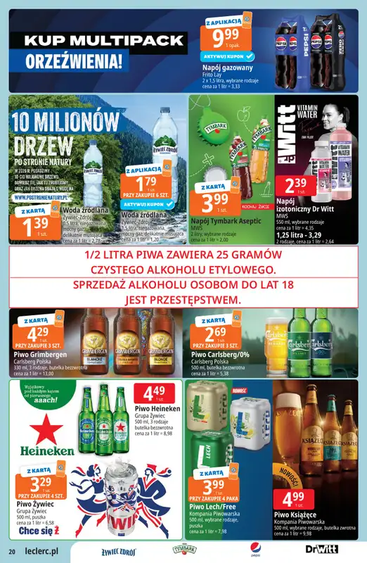 Leclerc - gazetka promocyjna Oferta Leclerc | Katalog Top Marki od wtorku 19.05 do soboty 30.05 - strona 20