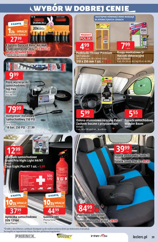 Leclerc - gazetka promocyjna Oferta Leclerc | Katalog Top Marki od wtorku 19.05 do soboty 30.05 - strona 39