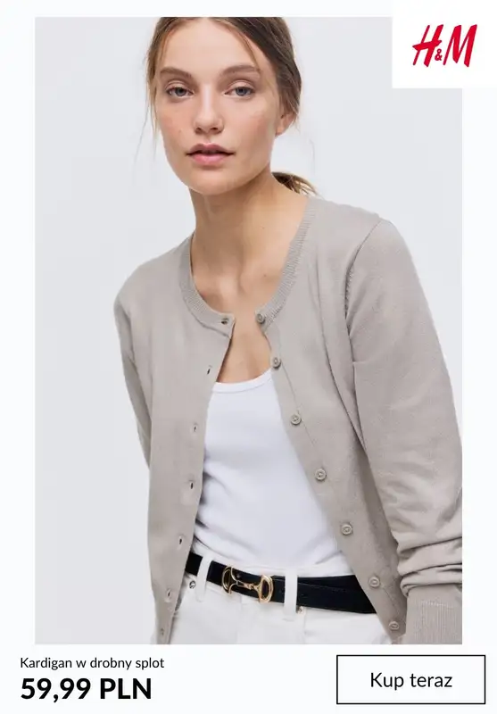 H&M - gazetka promocyjna KARDIGANY damskie od 59,99 PLN od piątku 15.05  - strona 5