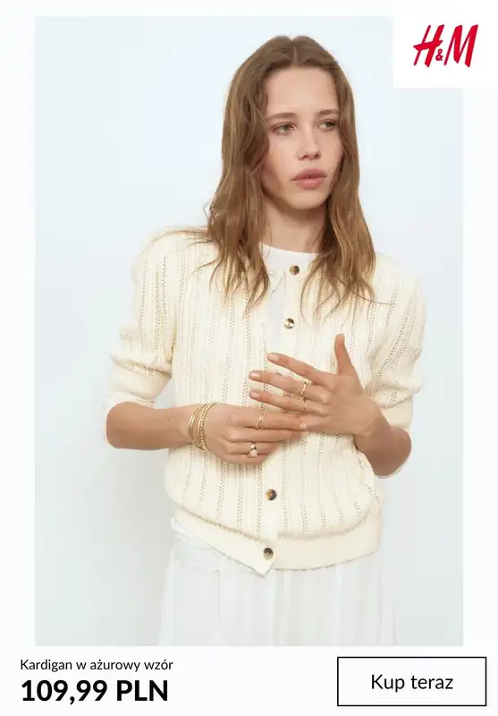 H&M - gazetka promocyjna KARDIGANY damskie od 59,99 PLN od piątku 15.05  - strona 4