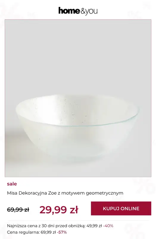 home&you - gazetka promocyjna SALE do 29,99 zł od piątku 15.05 do piątku 22.05 - strona 7