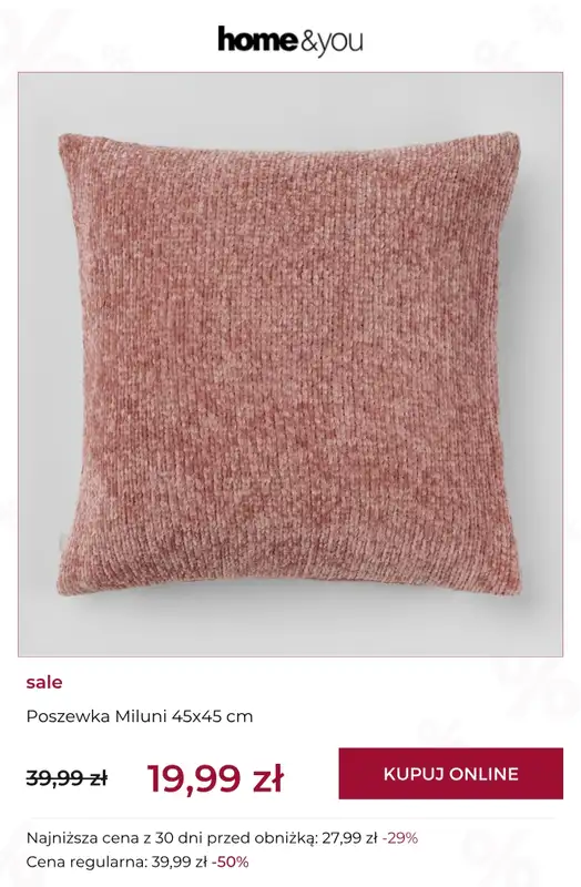 home&you - gazetka promocyjna SALE do 29,99 zł od piątku 15.05 do piątku 22.05 - strona 10