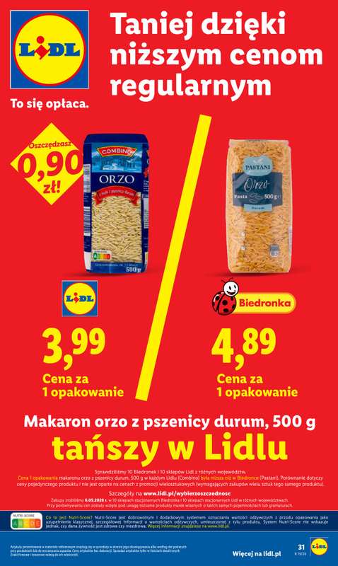 Lidl - gazetka promocyjna Oferta od czwartku od czwartku 14.05 do soboty 16.05 - strona 31