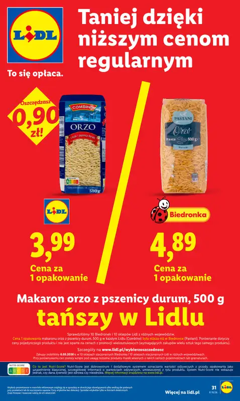 Lidl - gazetka promocyjna Oferta od czwartku od czwartku 14.05 do soboty 16.05 - strona 31