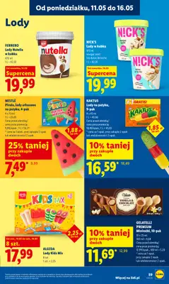 Lidl - gazetka promocyjna Oferta od czwartku od czwartku 14.05 do soboty 16.05 - strona 65