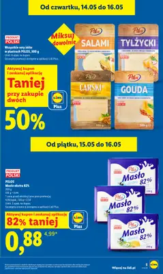 Lidl - gazetka promocyjna Oferta od czwartku od czwartku 14.05 do soboty 16.05 - strona 5