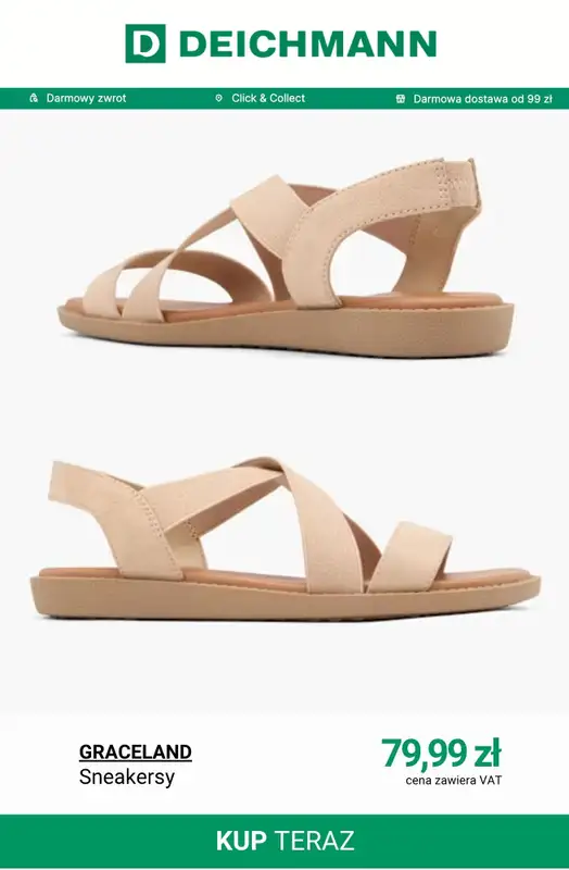 Deichmann - gazetka promocyjna -20% na nieprzecenione buty od 149 zł od piątku 15.05 do niedzieli 17.05 - strona 7