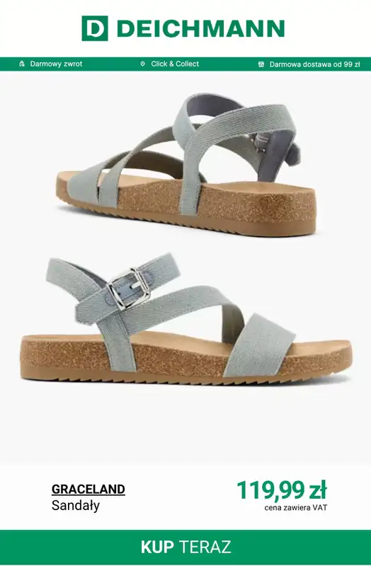 Deichmann - gazetka promocyjna -20% na nieprzecenione buty od 149 zł od piątku 15.05 do niedzieli 17.05 - strona 13
