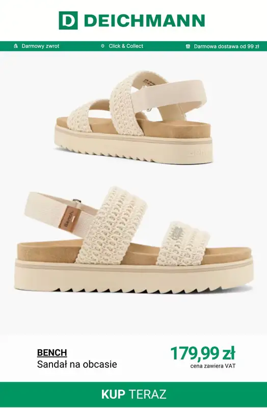 Deichmann - gazetka promocyjna -20% na nieprzecenione buty od 149 zł od piątku 15.05 do niedzieli 17.05 - strona 5
