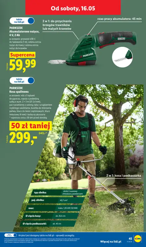 Lidl - gazetka promocyjna Katalog od poniedziałku 11.05 do soboty 16.05 - strona 53
