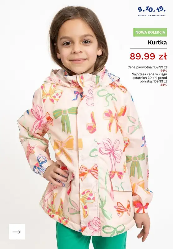 5.10.15 - gazetka promocyjna Promocje dziecięce od piątku 15.05  - strona 8