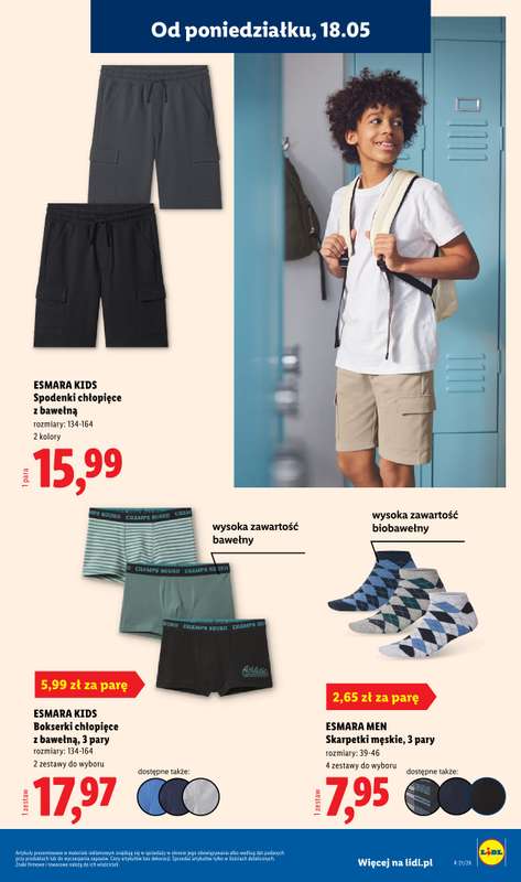 Lidl - gazetka promocyjna Katalog od poniedziałku 18.05 do soboty 23.05 - strona 15