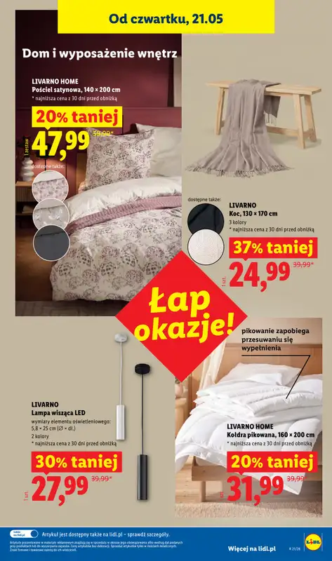 Lidl - gazetka promocyjna Katalog od poniedziałku 18.05 do soboty 23.05 - strona 45