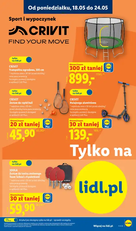Lidl - gazetka promocyjna Katalog od poniedziałku 18.05 do soboty 23.05 - strona 35
