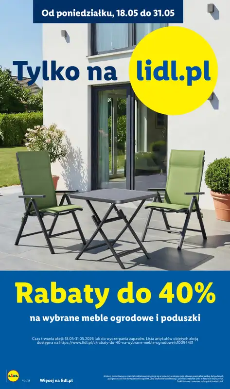 Lidl - gazetka promocyjna Katalog od poniedziałku 18.05 do soboty 23.05 - strona 18