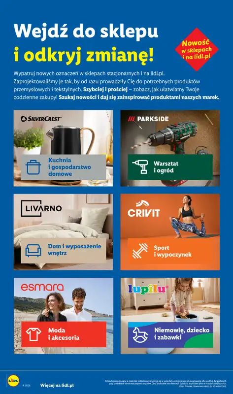 Lidl - gazetka promocyjna Katalog od poniedziałku 18.05 do soboty 23.05 - strona 34