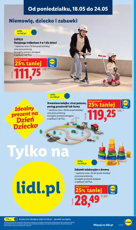 Lidl - gazetka promocyjna Katalog od poniedziałku 18.05 do soboty 23.05 - strona 29