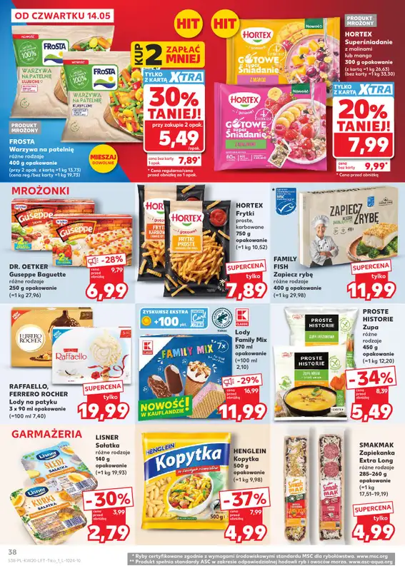Kaufland - gazetka promocyjna Gazetka Tygodnia od czwartku 14.05 do środy 20.05 - strona 38