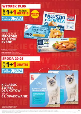 Kaufland - gazetka promocyjna Gazetka Tygodnia od czwartku 14.05 do środy 20.05 - strona 15