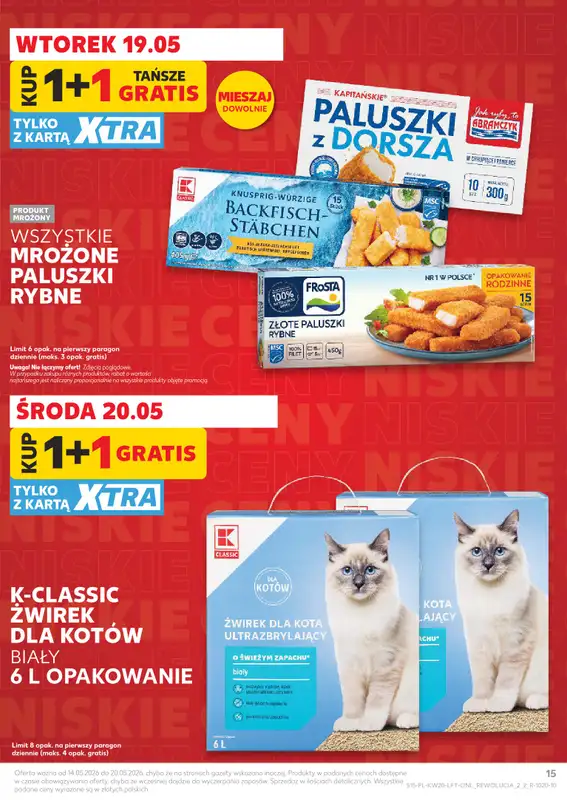 Kaufland - gazetka promocyjna Gazetka Tygodnia od czwartku 14.05 do środy 20.05 - strona 15