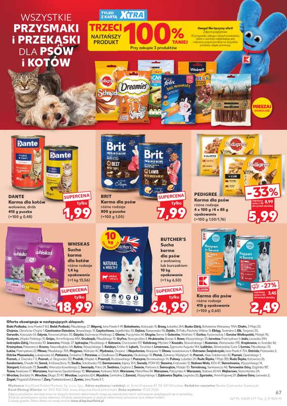 Kaufland - gazetka promocyjna Gazetka Tygodnia od czwartku 14.05 do środy 20.05 - strona 67