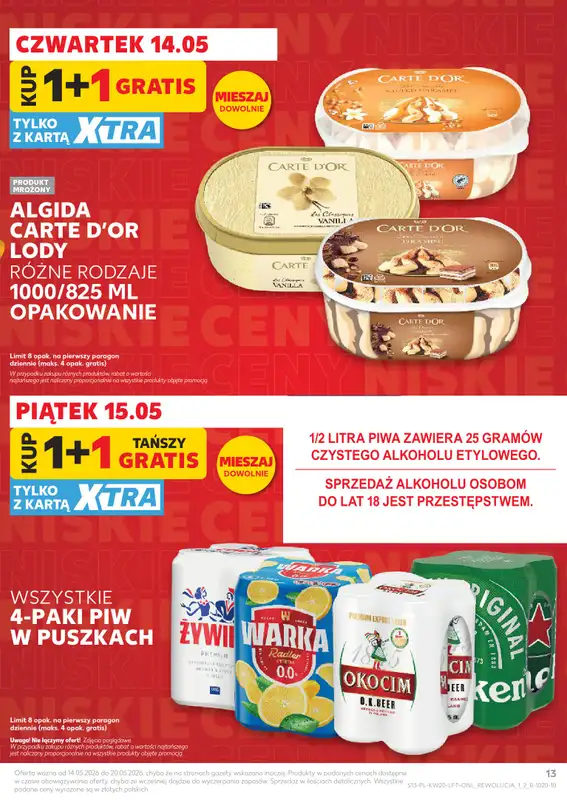 Kaufland - gazetka promocyjna Gazetka Tygodnia od czwartku 14.05 do środy 20.05 - strona 13