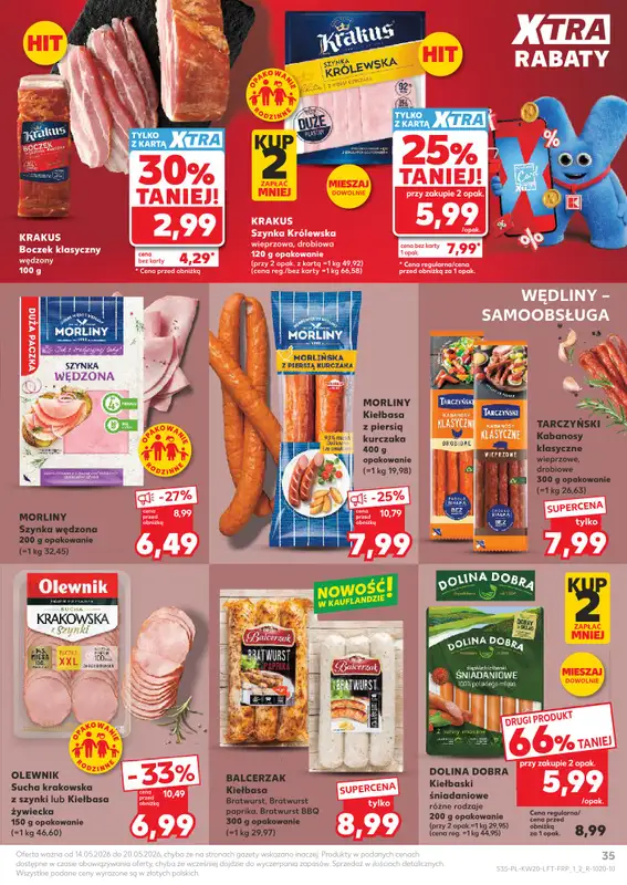 Kaufland - gazetka promocyjna Gazetka Tygodnia od czwartku 14.05 do środy 20.05 - strona 35