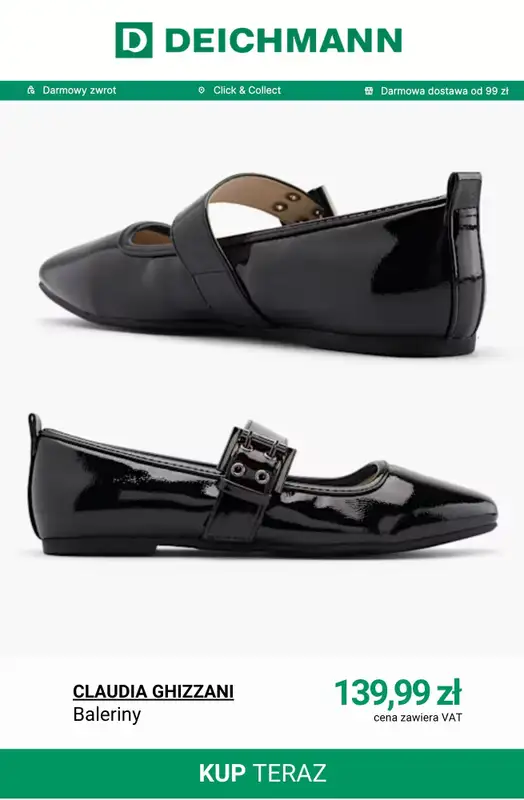 Deichmann - gazetka promocyjna Buty do biura damskie od niedzieli 17.05  - strona 2