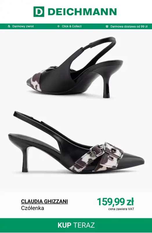 Deichmann - gazetka promocyjna Buty do biura damskie od niedzieli 17.05  - strona 9