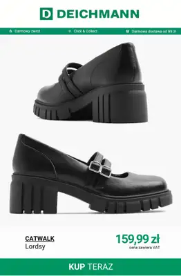 Deichmann - gazetka promocyjna Buty do biura damskie od niedzieli 17.05  - strona 4