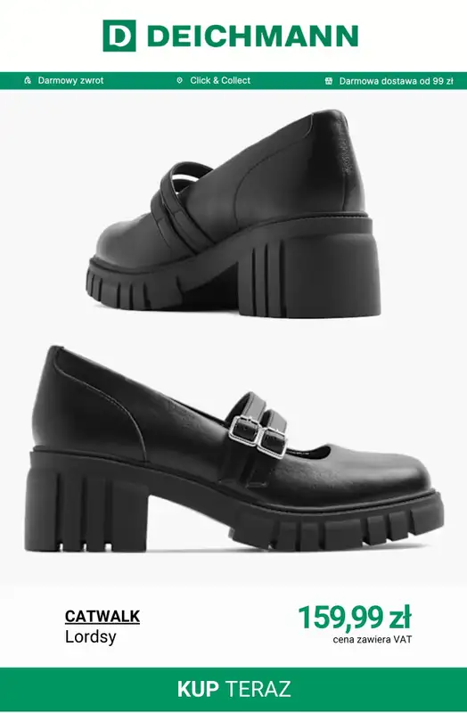 Deichmann - gazetka promocyjna Buty do biura damskie od niedzieli 17.05  - strona 4