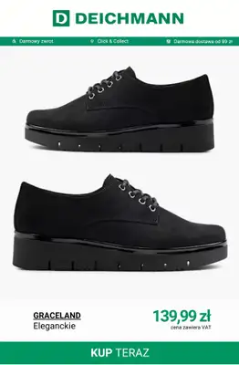 Deichmann - gazetka promocyjna Buty do biura damskie od niedzieli 17.05  - strona 10