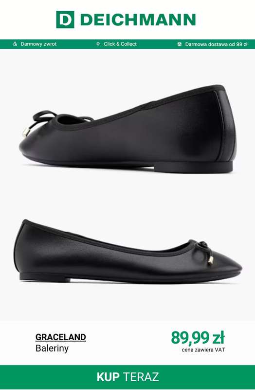 Deichmann - gazetka promocyjna Buty do biura damskie od niedzieli 17.05  - strona 3