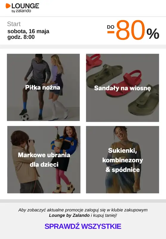 Lounge by Zalando - gazetka promocyjna Do -80% promocje na wybrane marki na WEEKEND! od soboty 16.05 do niedzieli 17.05 - strona 6