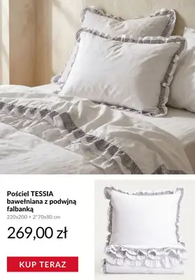 Homla - gazetka promocyjna Lekka bawełniana pościel od piątku 15.05  - strona 6