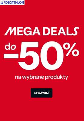 BEST SALE - gazetka promocyjna Decathlon | Do -50% MEGA DEALS od piątku 15.05 