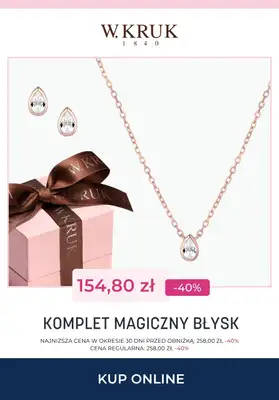 Dzień Matki - gazetka promocyjna W.Kruk | komplety biżuterii do -40% na wybrane modele od piątku 15.05 do wtorku 26.05 - strona 2