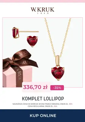 Dzień Matki - gazetka promocyjna W.Kruk | komplety biżuterii do -40% na wybrane modele od piątku 15.05 do wtorku 26.05 - strona 6