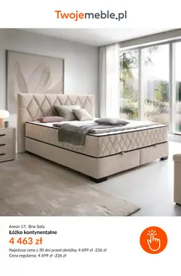 BEST SALE - gazetka promocyjna Twoje Meble | Do -55% na meble Black Red White od piątku 15.05  - strona 3