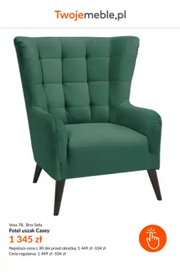 BEST SALE - gazetka promocyjna Twoje Meble | Do -55% na meble Black Red White od piątku 15.05  - strona 9