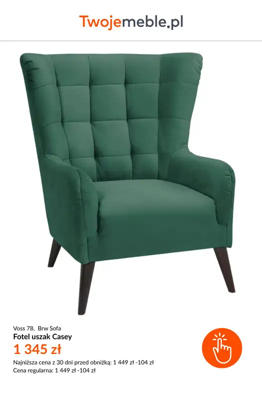 BEST SALE - gazetka promocyjna Twoje Meble | Do -55% na meble Black Red White od piątku 15.05  - strona 9