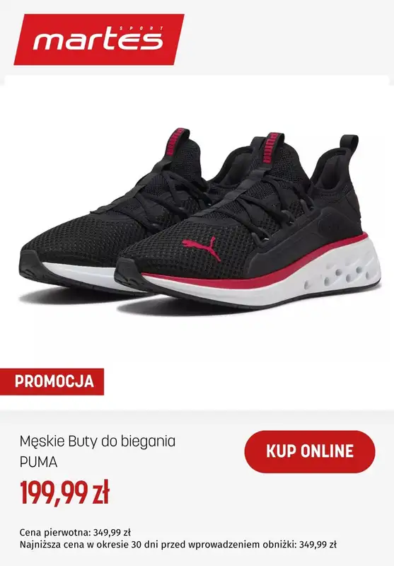 Martes Sport - gazetka promocyjna Buty do biegania od piątku 15.05  - strona 5