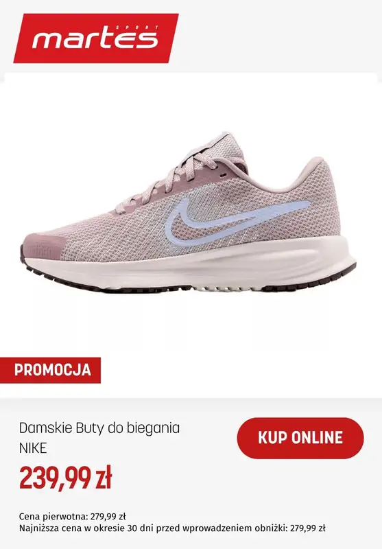 Martes Sport - gazetka promocyjna Buty do biegania od piątku 15.05  - strona 6