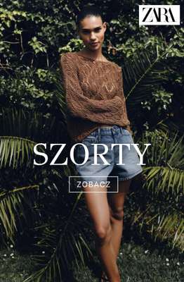 Zara - gazetka promocyjna Szorty damskie od soboty 16.05 