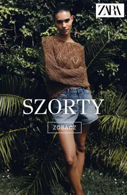 Zara - gazetka promocyjna Szorty damskie od soboty 16.05 