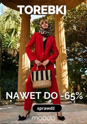 Dzień Matki - gazetka promocyjna Moodo | Torebki nawet -65% taniej od piątku 15.05 