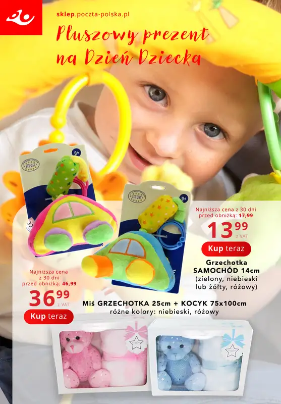 Poczta Polska - gazetka promocyjna Gazetka od poniedziałku 18.05 do niedzieli 31.05 - strona 4