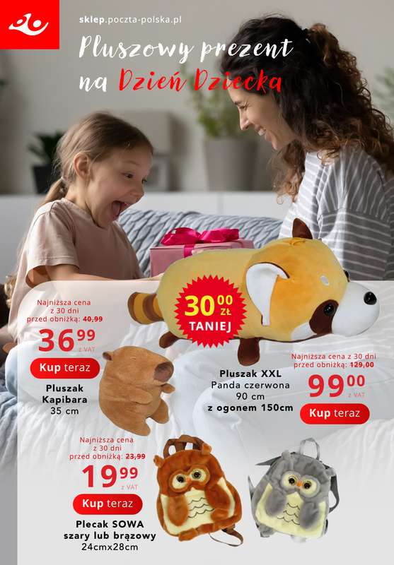 Poczta Polska - gazetka promocyjna Gazetka od poniedziałku 18.05 do niedzieli 31.05 - strona 3